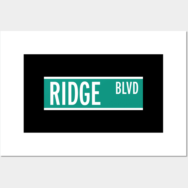 Ridge BLVD Wall Art by Assertive Shirts